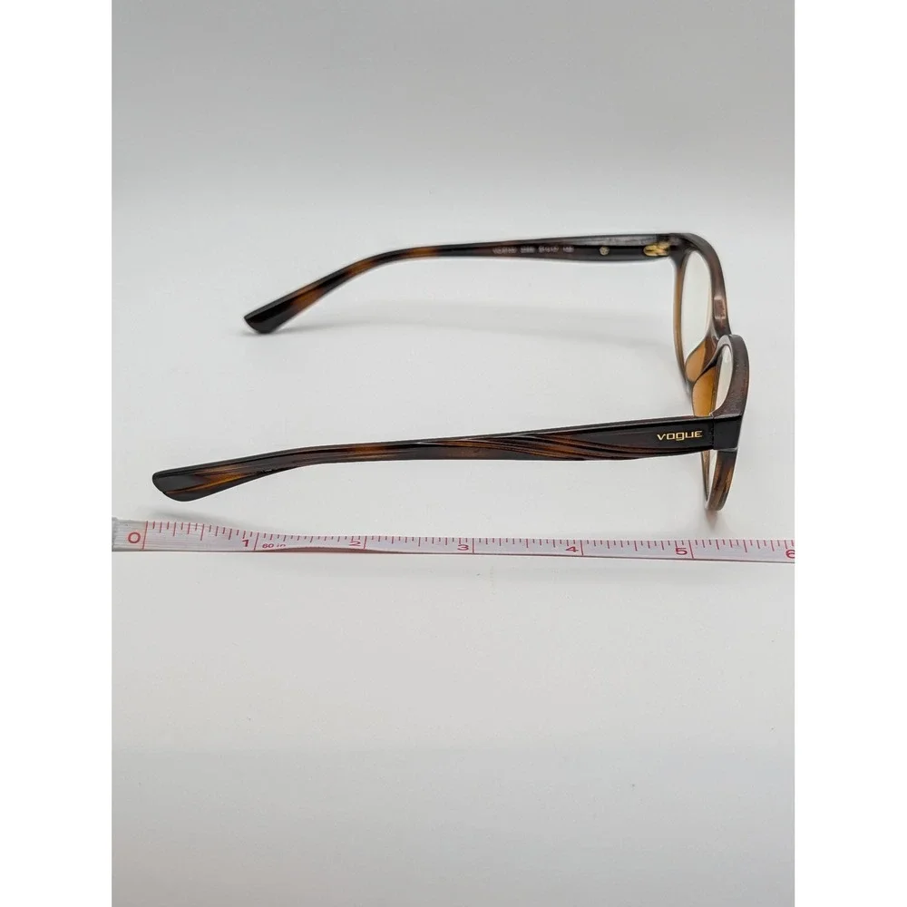 Vogue VO5103 2386 Eyeglass Frames Tortoise Brown Oval Cat Eye 51-17-135 Unisex